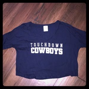 Blue cowboys crop